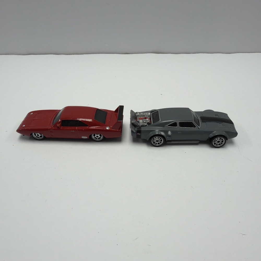 Fast & Furious Ice Charger And 69 Dodge Charger Daytona Ff005 And Ff010‎